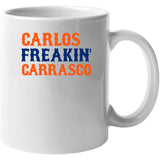 Carlos Carrasco Freakin New York Baseball Fan V2 T Shirt