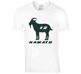 Joe Namath Goat 12 New York Football Fan V4 T Shirt