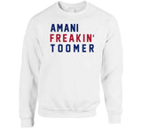 Amani Toomer Freakin New York Football Fan V2 T Shirt