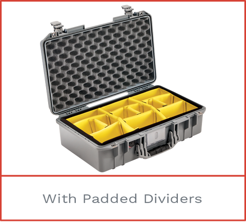 1525 Pelican Air Case with Padded Dividers