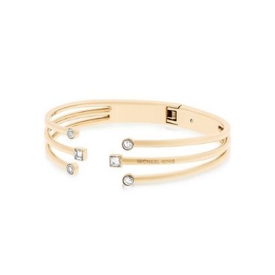 Michael Kors CZ Open Bracelet – D'ore Jewelry