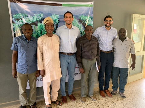 Bissy meeting with the Cocoa Research Institute of Nigeria