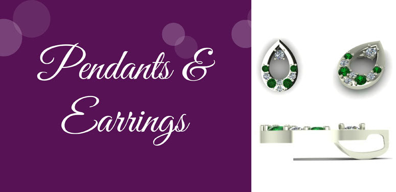 Custom Design - Pendants & Earrings