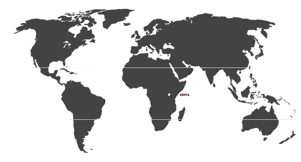 Kenya Coffee Map