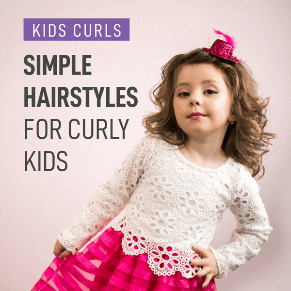 Simple Hairstyles For Curly Kids Curl Keeper Curly Hair