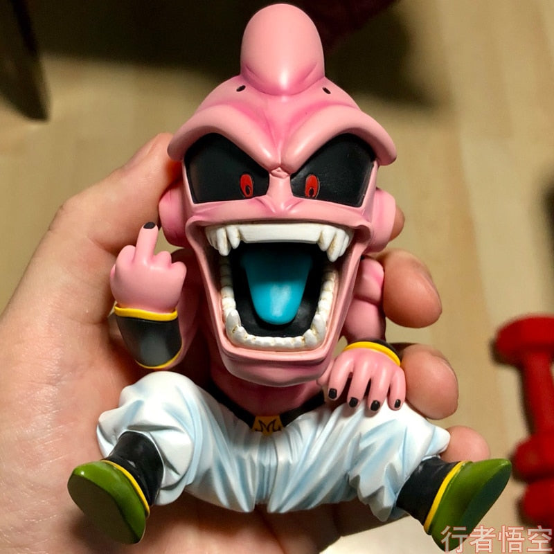 kid buu figure middle finger