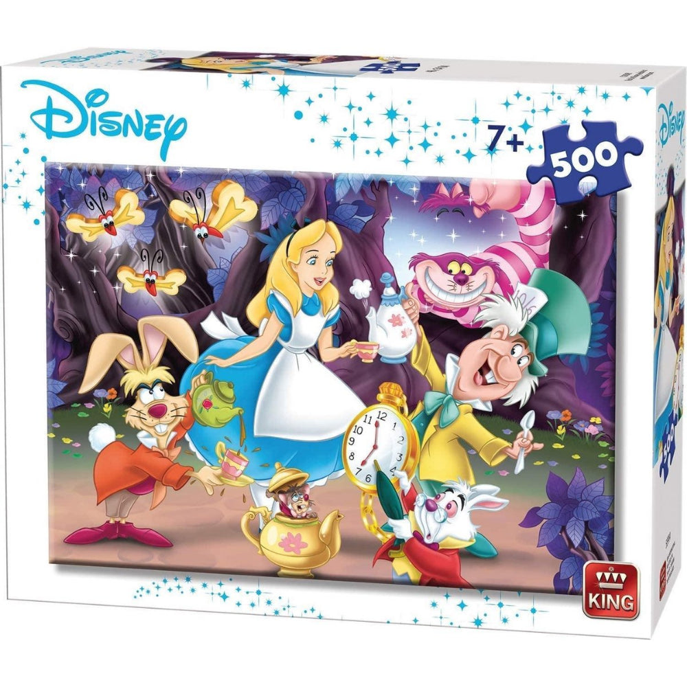 jeugd Geneeskunde Bestuurbaar King Puzzel Disney Alice In Wonderland 500 Stukjes | ToyRunner.nl