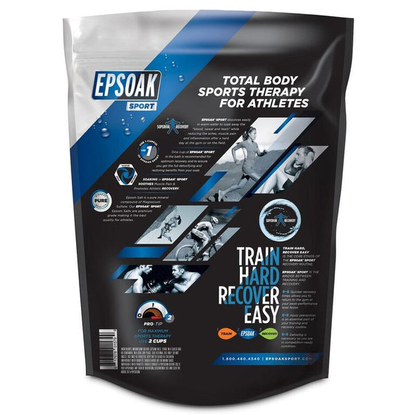 Sport Pure Epsom Salt 5 Lbs Epsoak By San Francisco Salt Company
