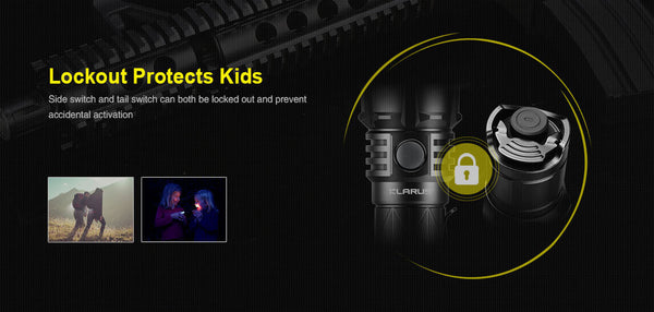 21700 Extreme Output Tactical Flashlight Klarus XT21X