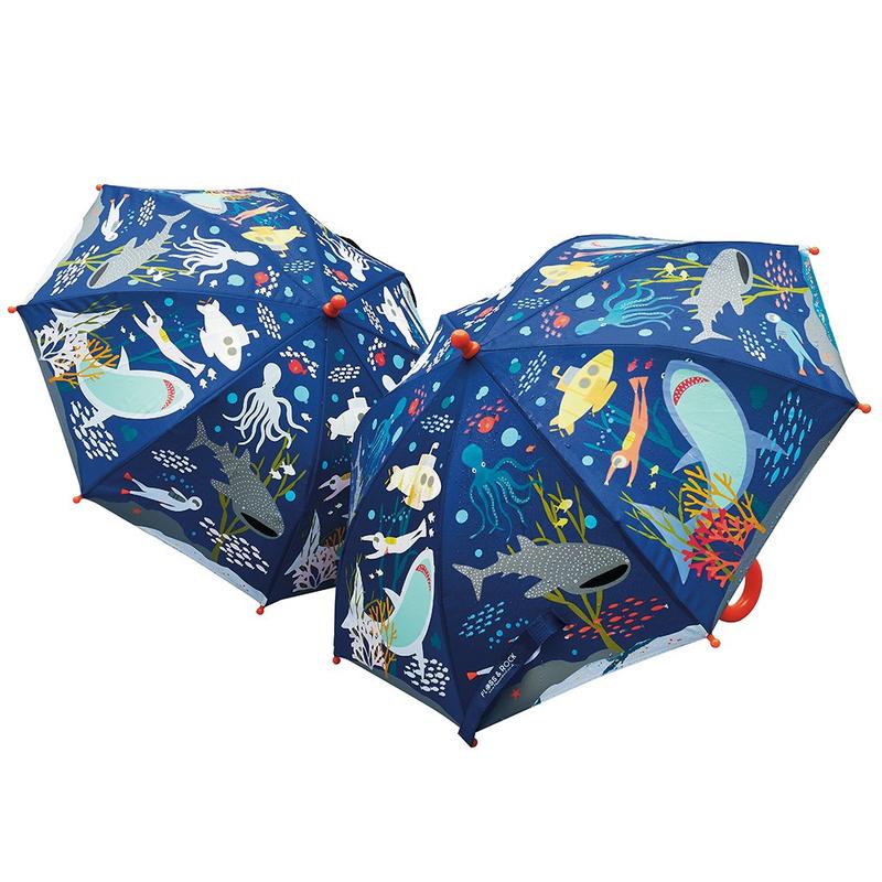 Color Changing Kids Umbrella - Deep Sea