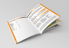 A4 printed brochure