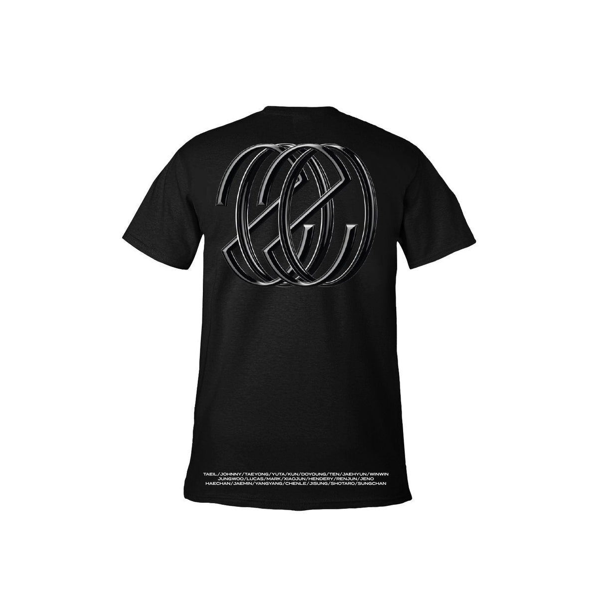 Nct Resonance Black Short Sleeve T Shirts Sm Global Shop 