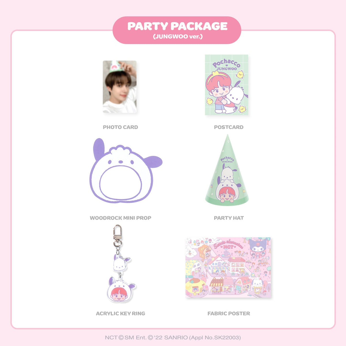 NCT X SANRIO Collaboration] Party Package - SM Global Shop