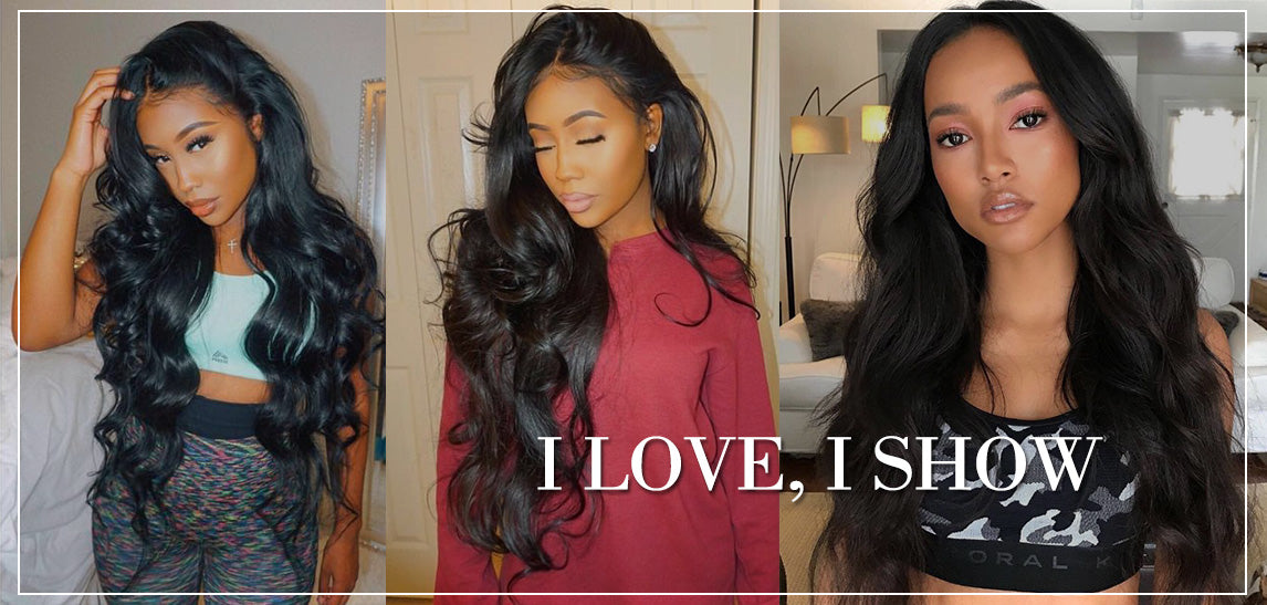Brazilian Body Wave 4 Bundles With 13x4 Lace Frontal Closure Ishow Human Hair Extensions