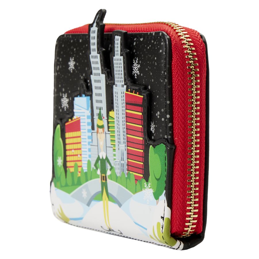 LOUNGEFLY - Elf - Buddy in Manhattan Zip Purse {ORDER IN ONLY}