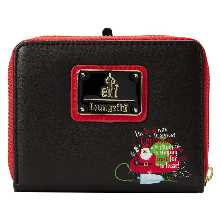 LOUNGEFLY - Elf - Buddy in Manhattan Zip Purse {ORDER IN ONLY}