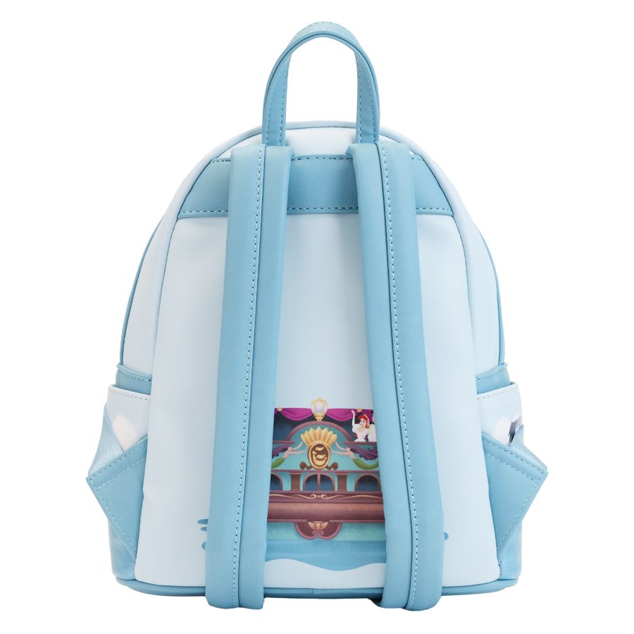 LOUNGEFLY - The Little Mermaid (1989) - Triton's Gift Mini Backpack {ORDER IN ONLY}