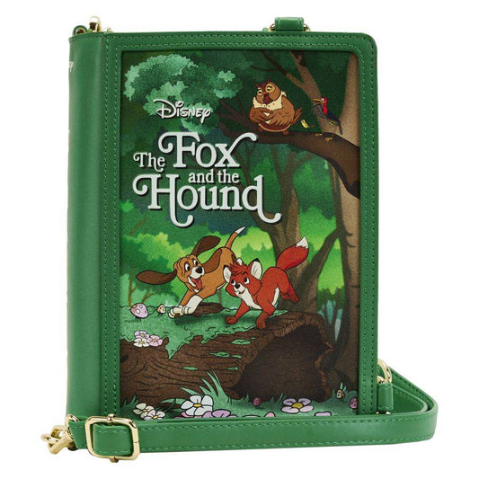 LOUNGELFLY - The Fox & the Hound - Classic Book Convertible Crossbody {ORDER IN ONLY}