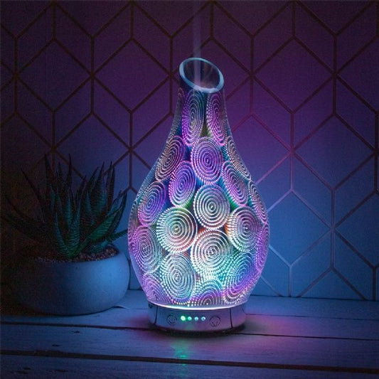 AROMA LAMP DIFFUSER CIRCLES ELECTRIC