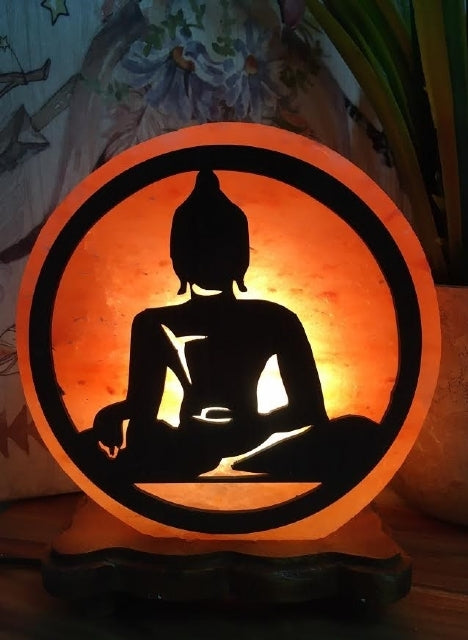 HIMALAYAN SALT LAMP 3D BUDDHA