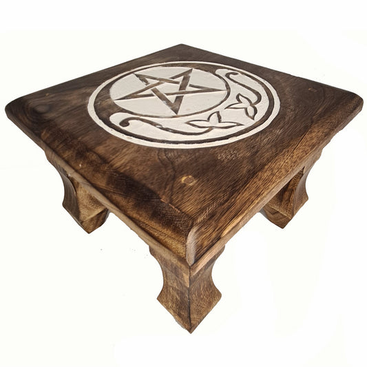 Celestial Pentacle Altar Table – 30*30*15 cm