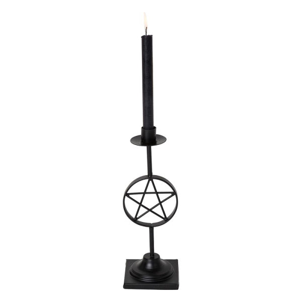 CANDLE HOLDER – Pentacle Aluminium 9cmx 27cm