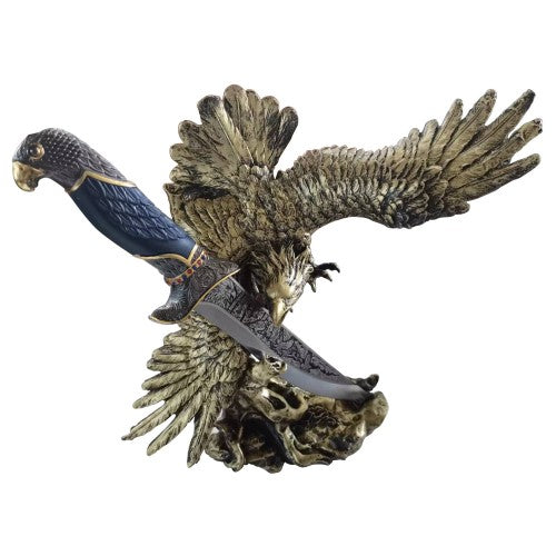 DECORATIVE KNIFE EAGLE WITH DISPLAY STAND