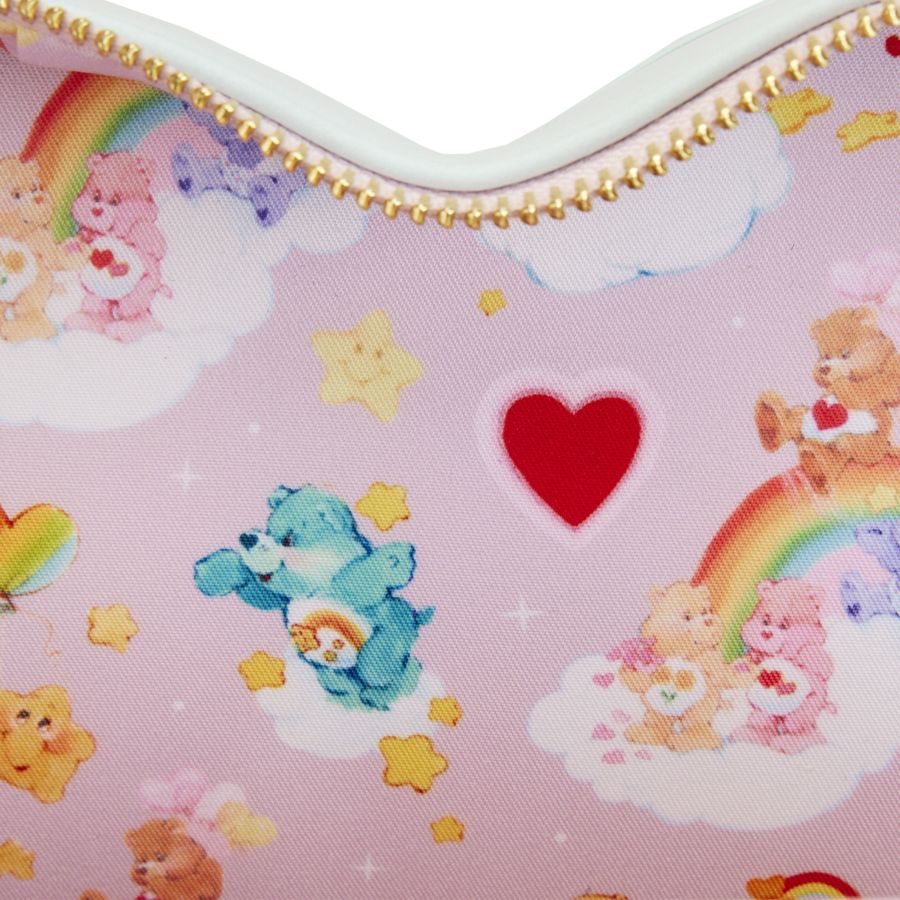 LOUNGEFLY - Care Bears - Cloud Party Rainbow Strap Crossbody