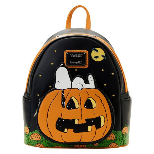 LOUNGEFLY - Peanuts - Great Pumpkin Snoopy Mini Backpack {ORDER IN ONLY}