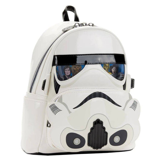 LOUNGEFLY - Star Wars - Stormtrooper Lenticular Mini Backpack {ORDER IN ONLY}