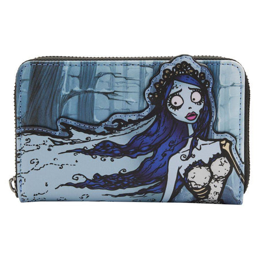 LOUNGEFLY - Corpse Bride - Emily Forest Zip Purse {ORDER IN ONLY}