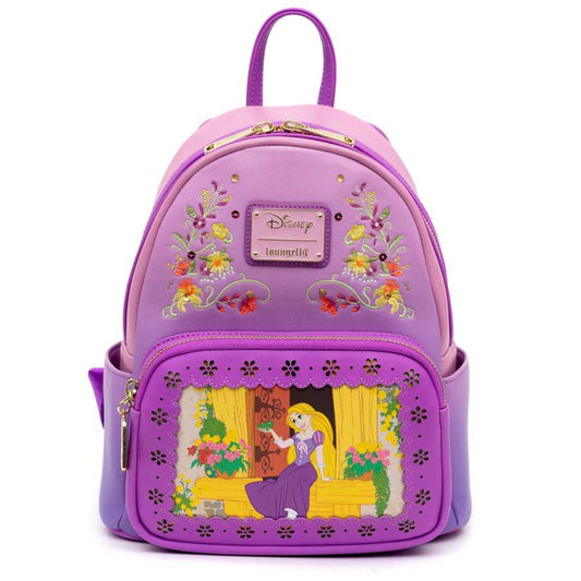 LOUNGEFLY - Disney Princess - Stories Rapunzel Scene US Exclusive Mini Backpack {ORDER IN ONLY}