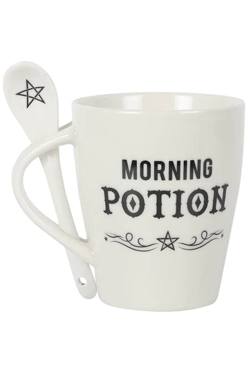 MORNING POTION MUG AND SPOON SET