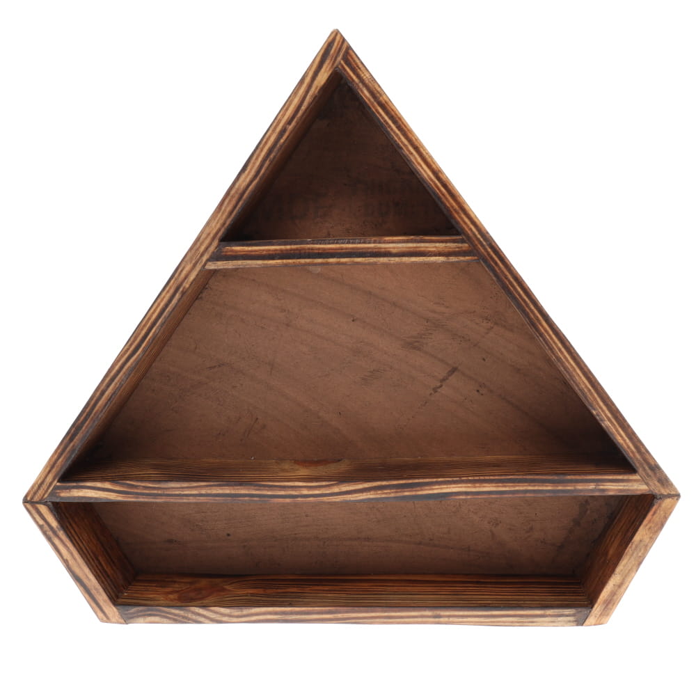 WOODEN WALL PANEL - Diamond 40cm x 40cm x 6cm