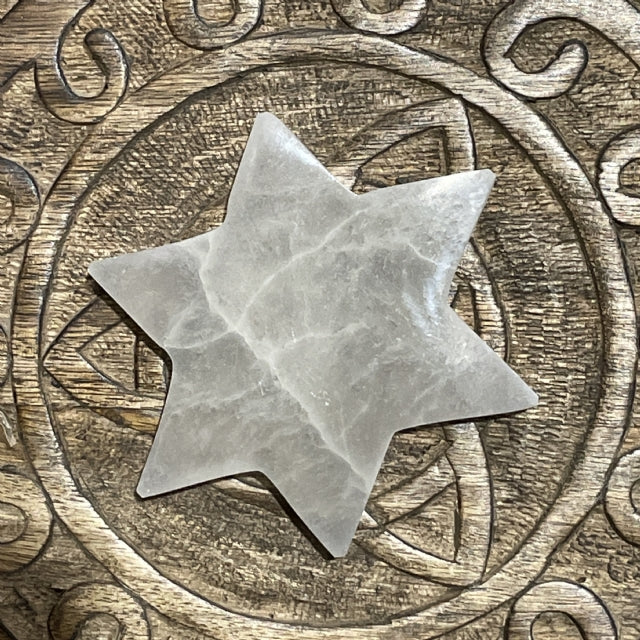 Selenite Star Charging Plate 10cm