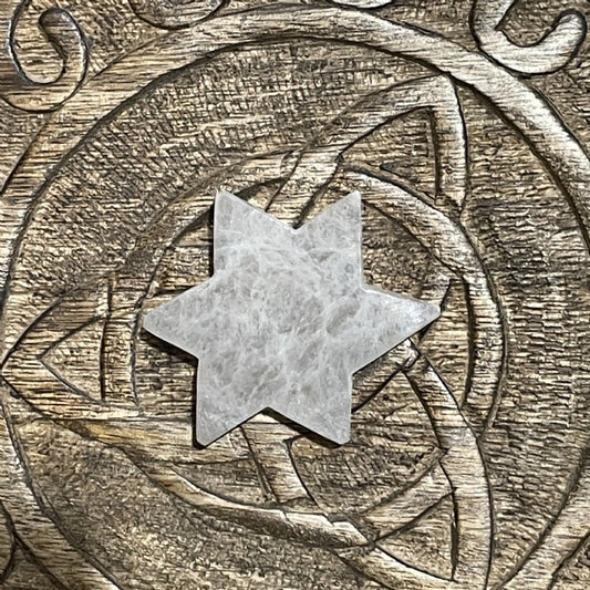 Selenite Star Charging Plate 6cm