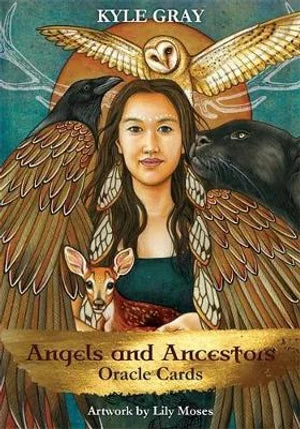 Angels And Ancestors Oracle Cards A 55-Card Deck and Guidebook