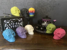 Musk Sticks Day Of The Dead Skull Candle