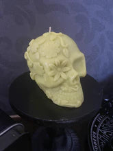 Monkey Farts Day Of The Dead Skull Candle