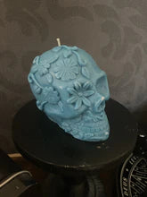 Star Dust Day Of The Dead Skull Candle