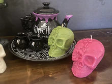 Love Spell Day Of The Dead Skull Candle