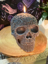 Very Vanilla Giant Sugar Skull Candle