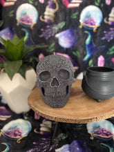 Rose Victorian Giant Sugar Skull Candle