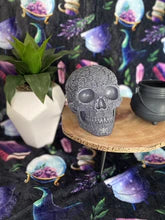 Rose Quartz Giant Sugar Skull Candle