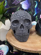 Musk Sticks Giant Sugar Skull Candle