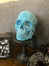 Blue Sage & Seasalt Giant Anatomical Skull Candle