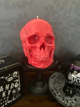 Amethyst Giant Anatomical Skull Candle