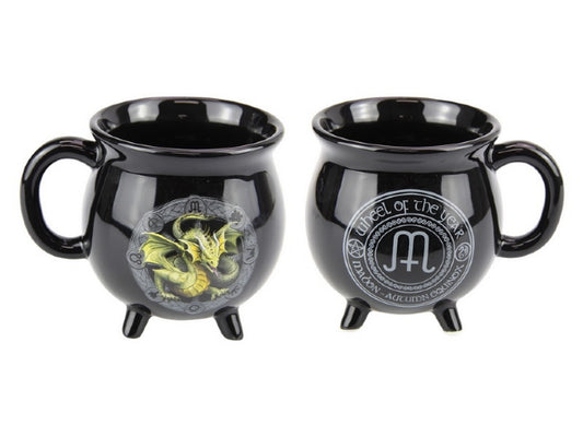 CAULDRON MUG MABON- TEMPERATURE COLOUR CHANGING