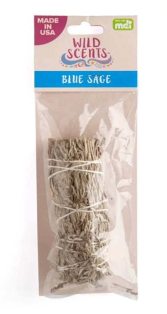 SMUDGE STICKS - WILD SCENTS BLUE SAGE