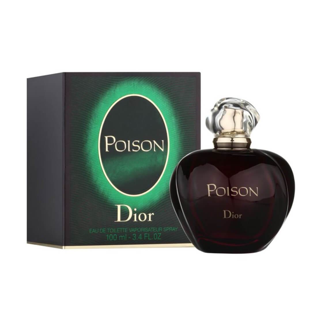 christian dior poison green bottle
